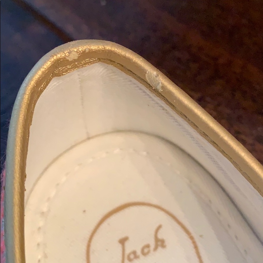 Jack Rogers Slip on Pink and Gold Shoes EUC! ⭐️ - Picture 9 of 12
